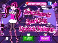 Игра Вечерний макияж для Дракулауры